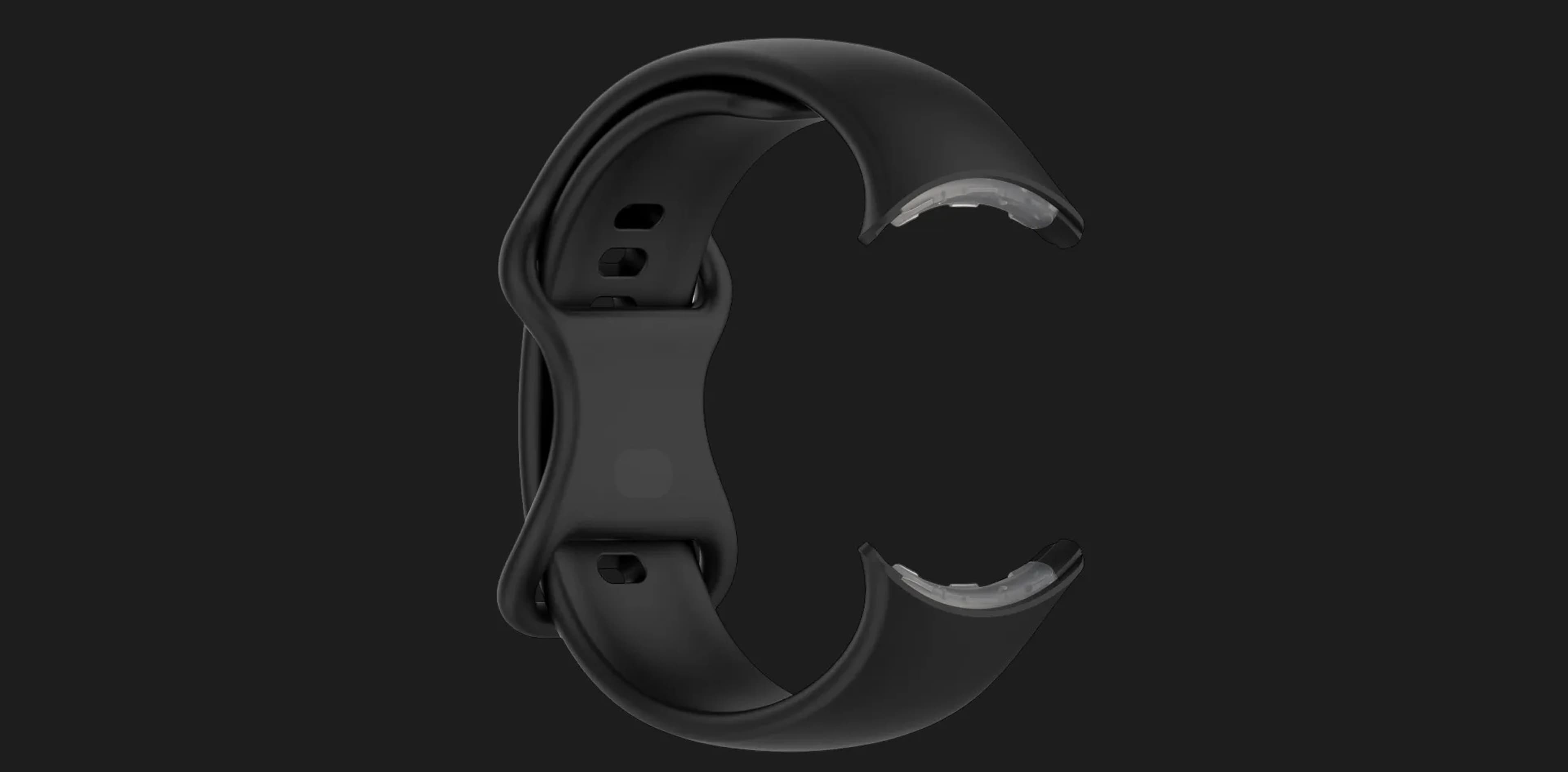Ремешок Silicone Fit для Google Pixel Watch 45 mm (Black)