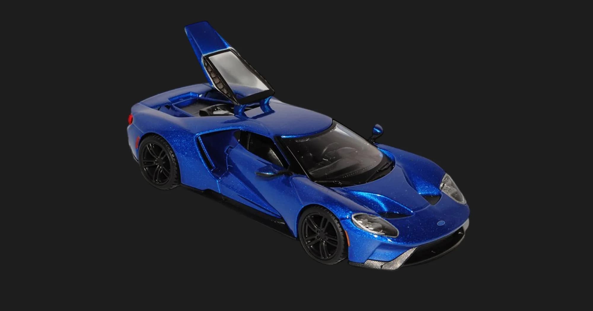 Автомодель Bburago — Ford GT в ассортименте, 1:32 (Blue Metallic, Silver Metallic) (18-43043)