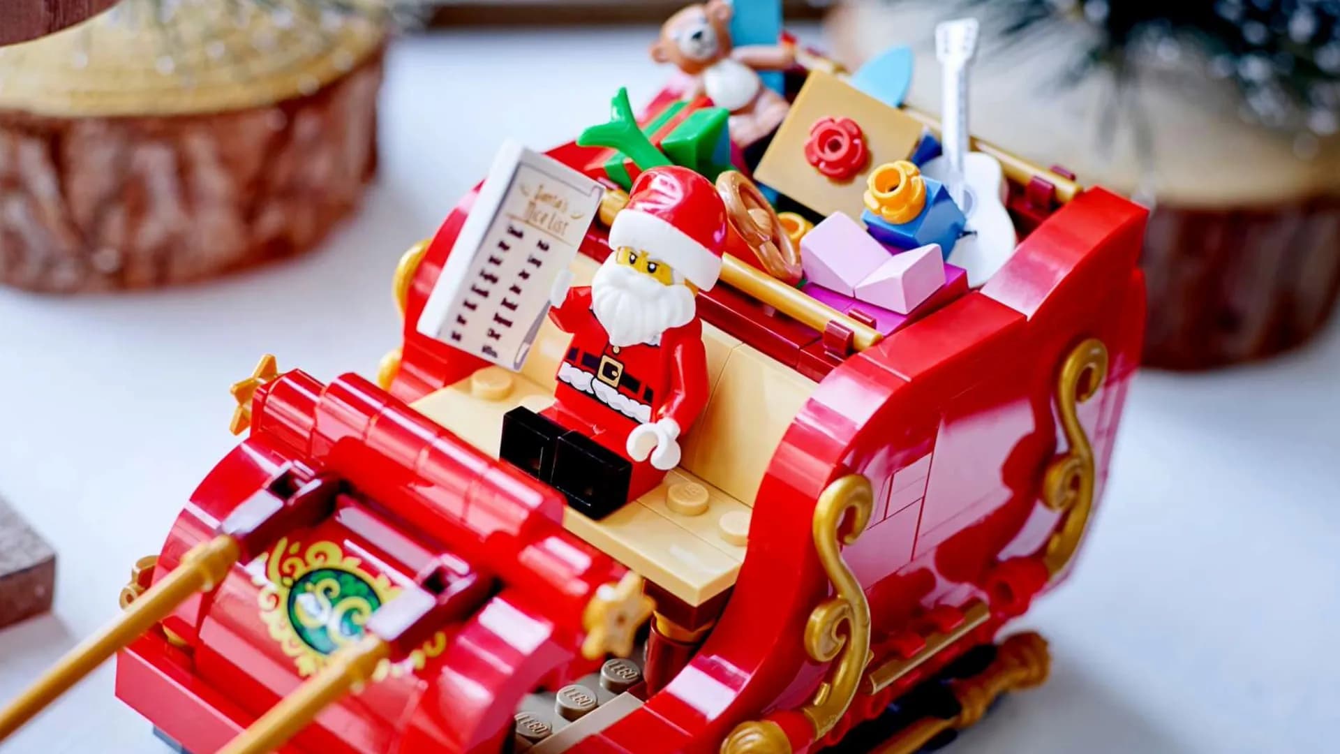 Конструктор LEGO Icons Санки Санты (40499)