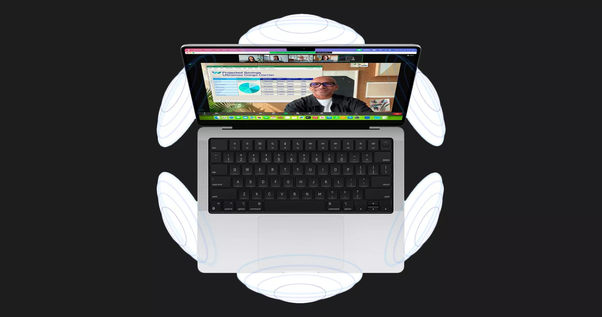 Apple MacBook Pro 14 with Apple M3 Max, 1TB, 16 CPU / 40 GPU, 64GB RAM, Space Black 2023 (Z1AU002AC)