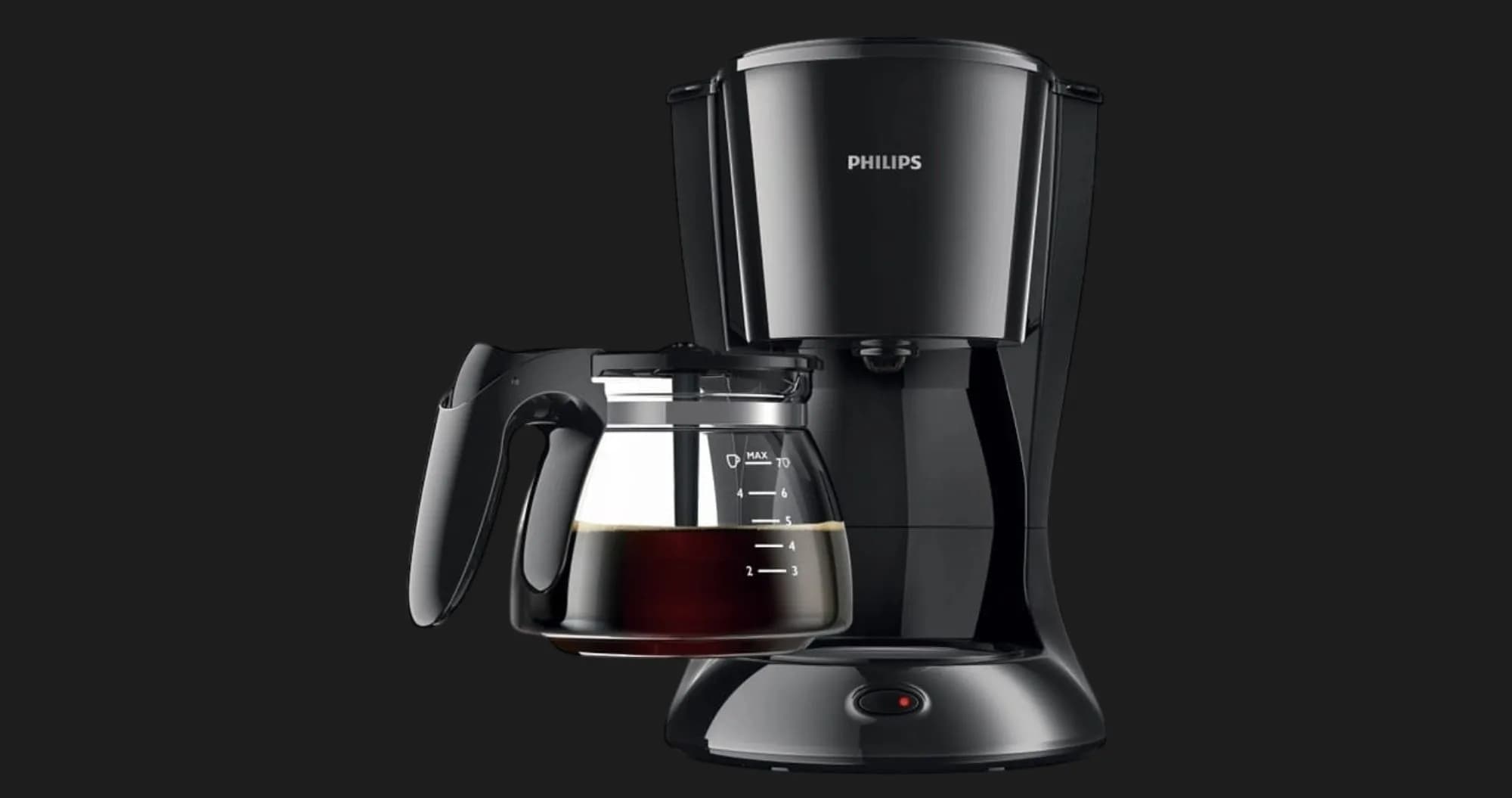 Кофеварка капельная Philips Daily Collection (Black) (HD7432/20)