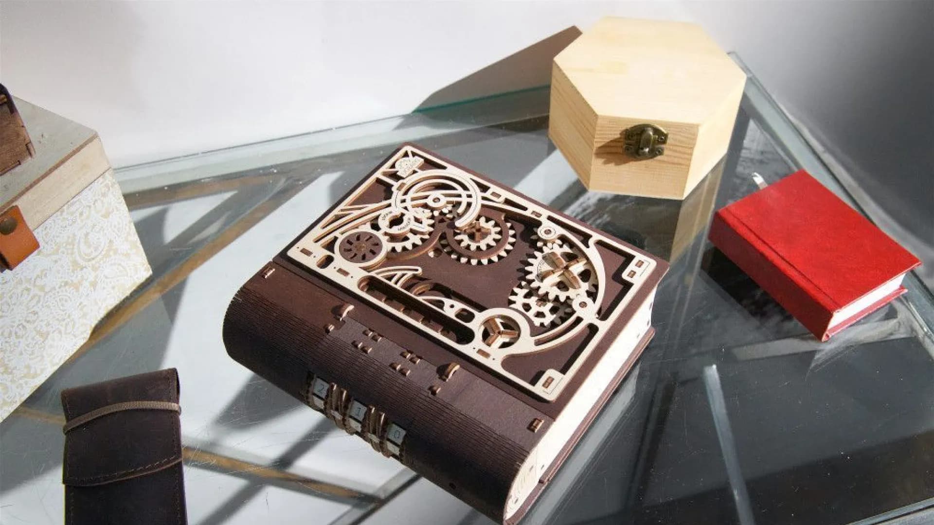 Деревянный 3D конструктор UGEARS Книга Секретов (70265)