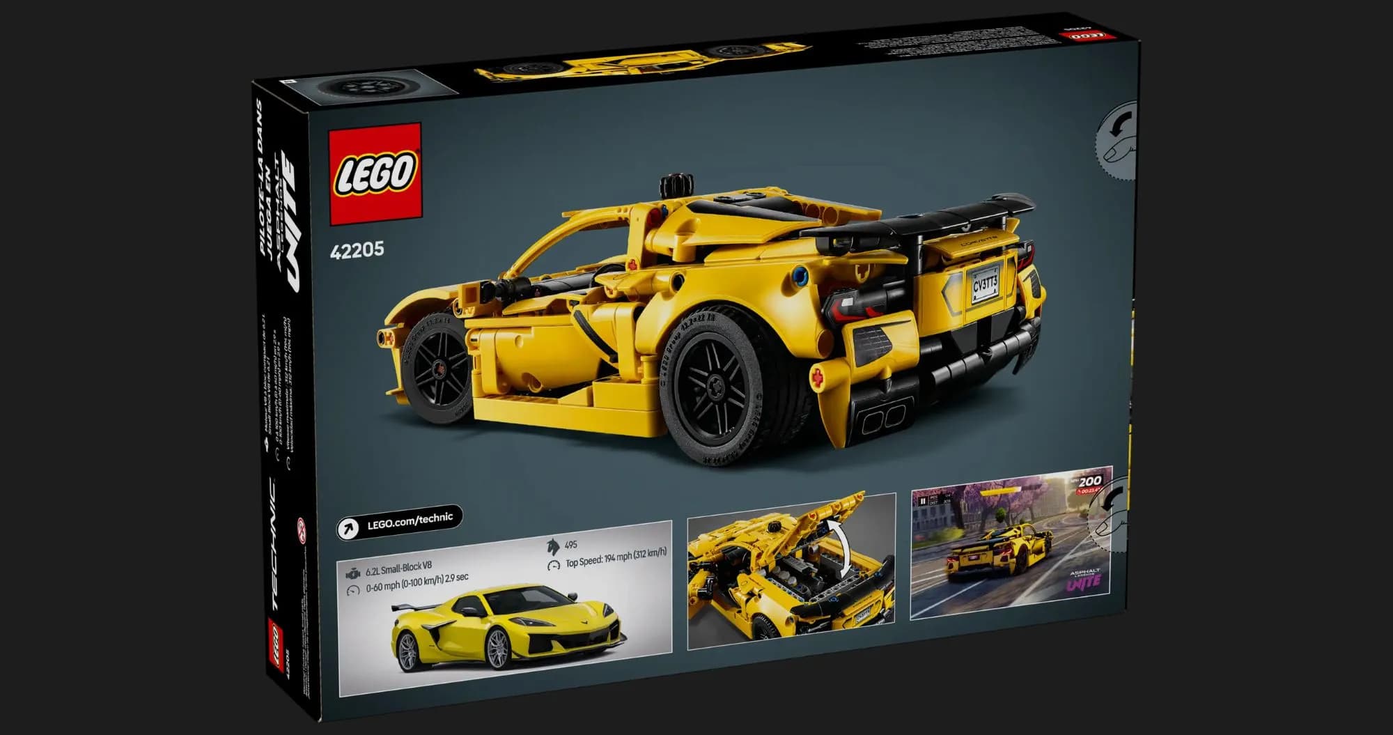 Конструктор LEGO Technic Chevrolet Corvette Stingray (42205)