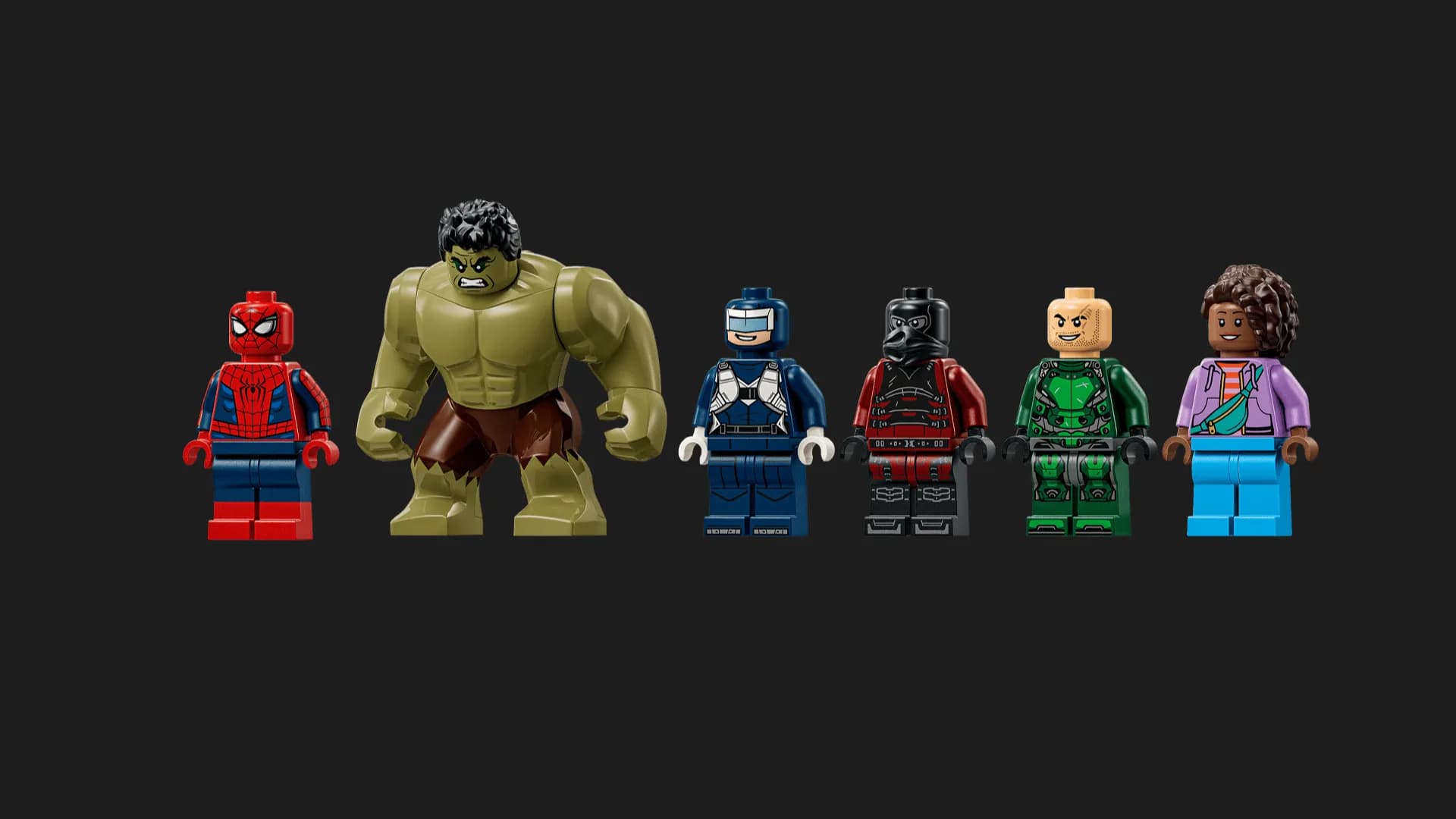 Конструктор LEGO Marvel Эпическая схватка Человека-паука против Халка (76350)
