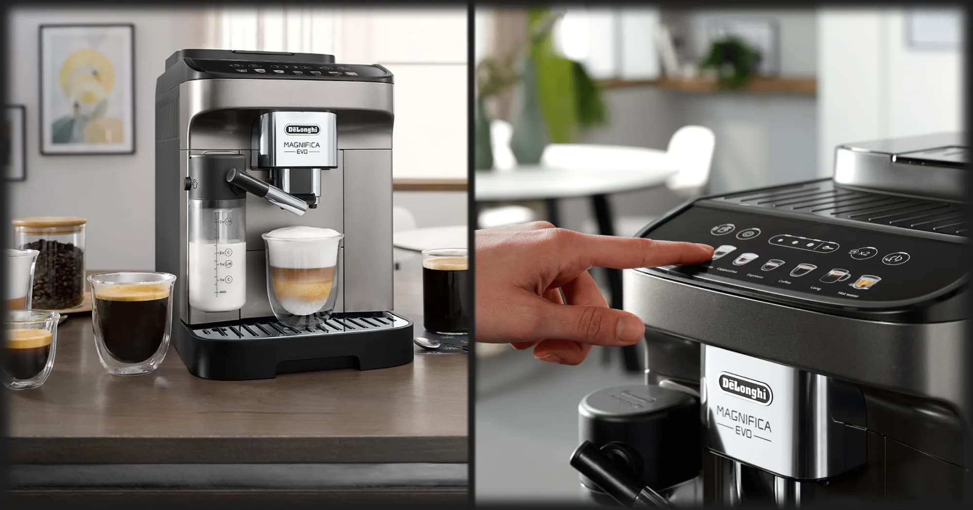 Кофемашина Delonghi Magnifica Evo (Titan)