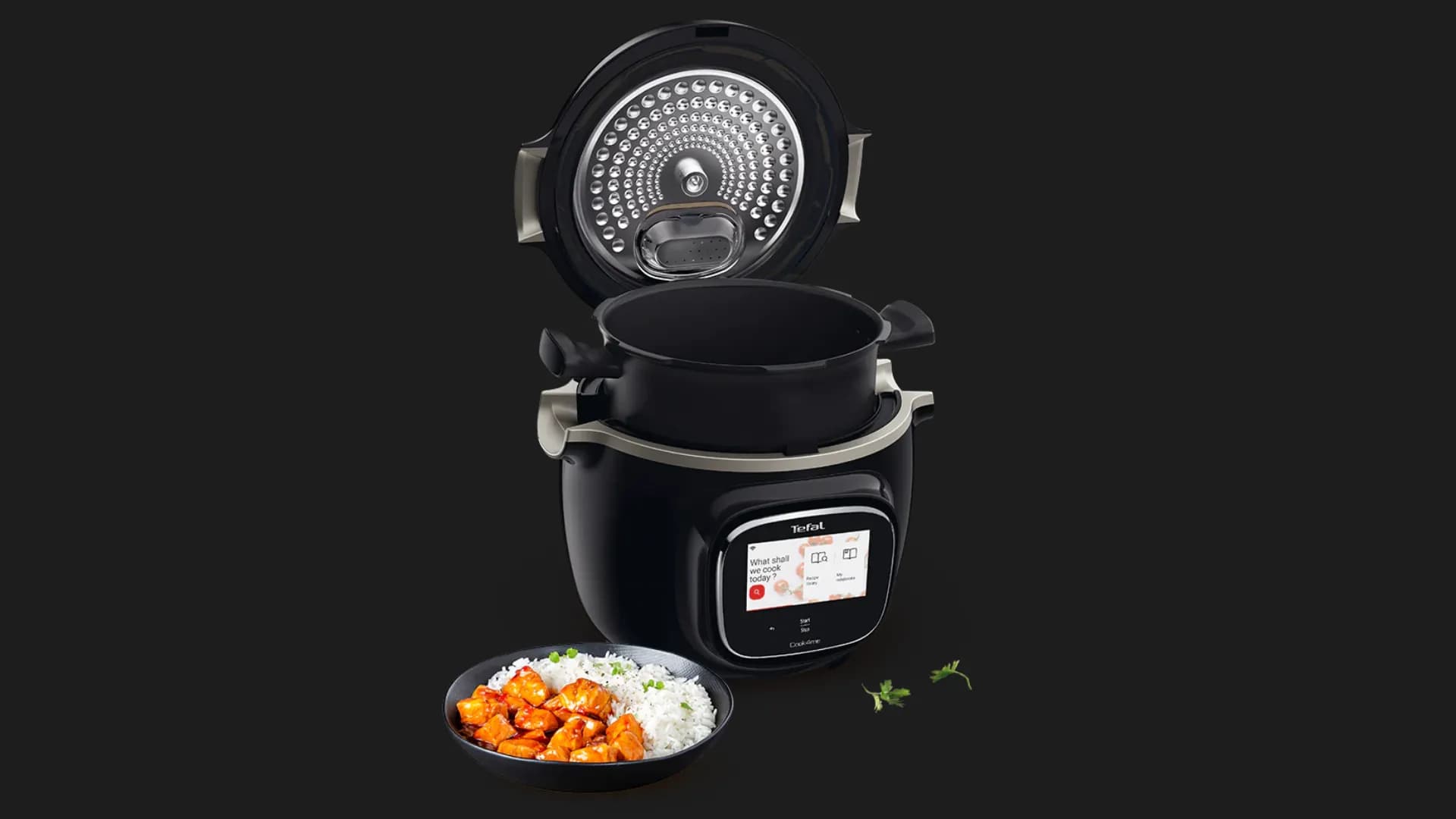 Мультиварка-скороварка Tefal Cook4me Touch CY912830