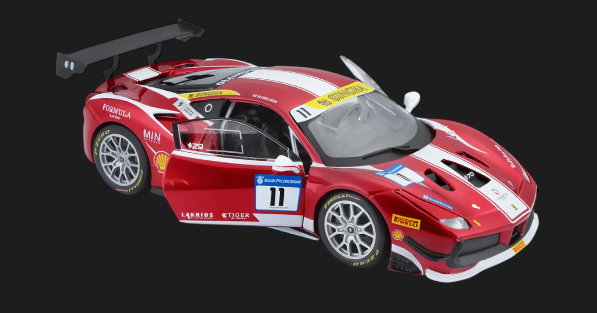 Автомодель Bburago — Ferrari 488 Challenge (1:24) (18-26308)