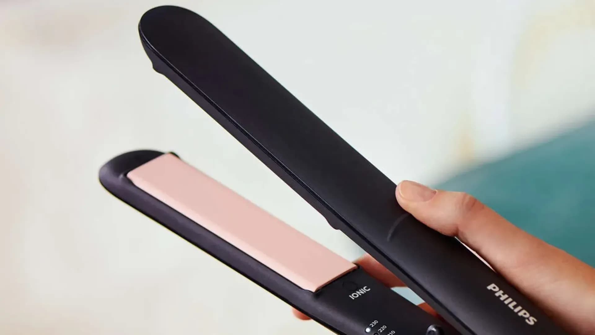 Выпрямитель для волос Philips Series 3000 (Black/Fuchsia)
