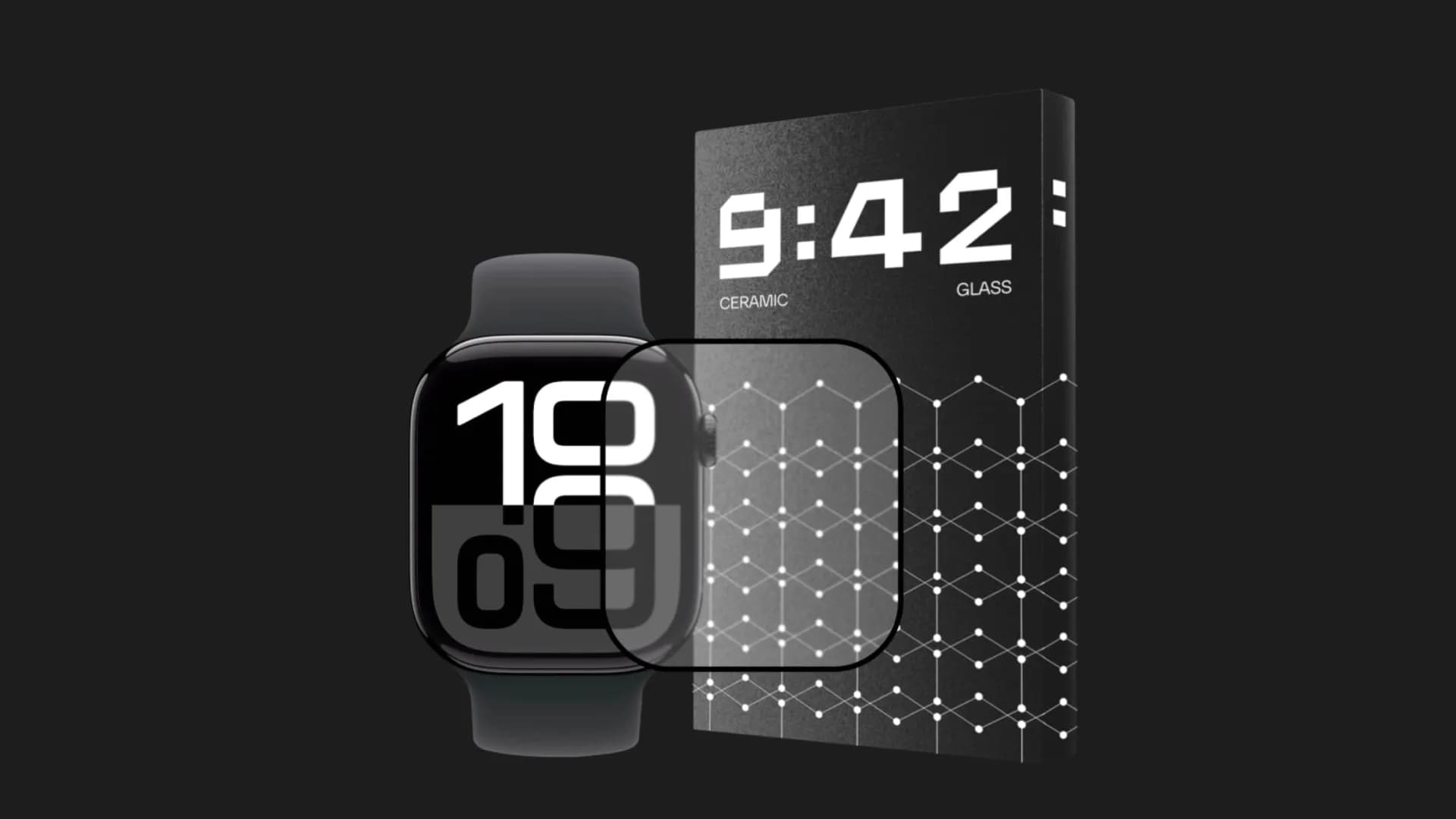 Защитное стекло 9:42 Ceramic для Apple Watch (46mm)