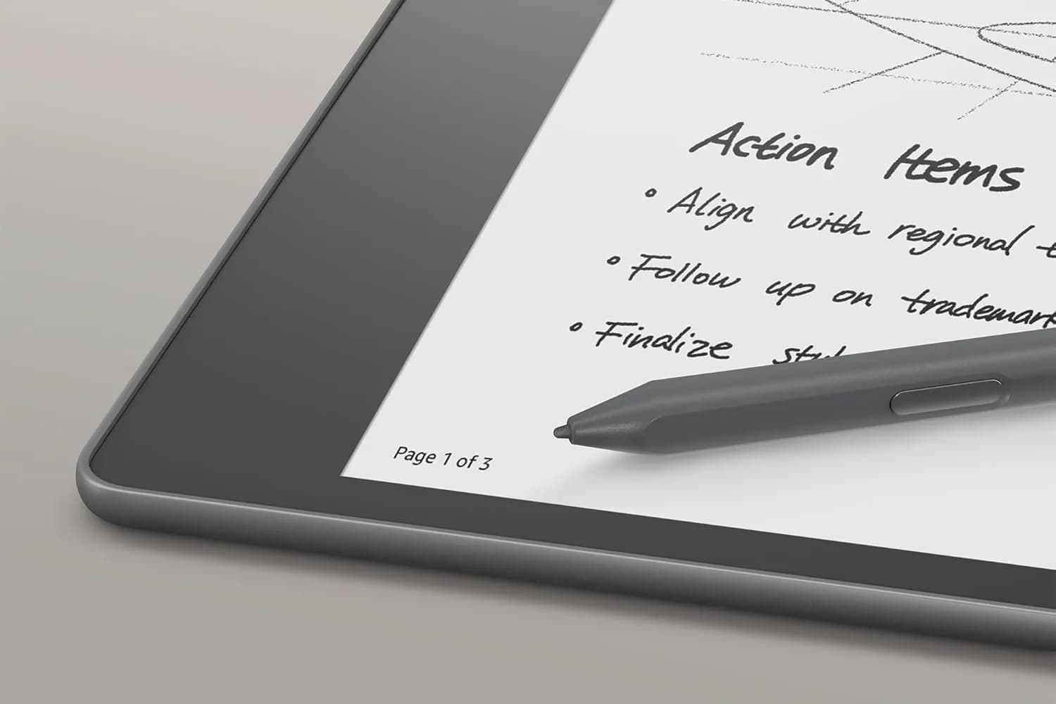 Электронная книга с подсветкой Amazon Kindle Scribe 32GB Premium Pen (Black) (Standard)