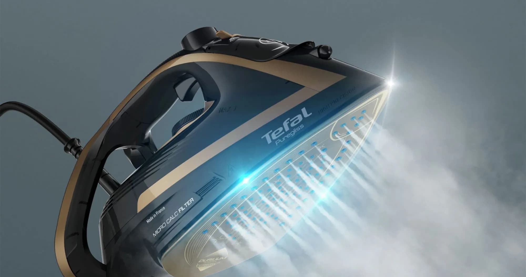 Утюг Tefal FV8064E0 (Black/Gold)