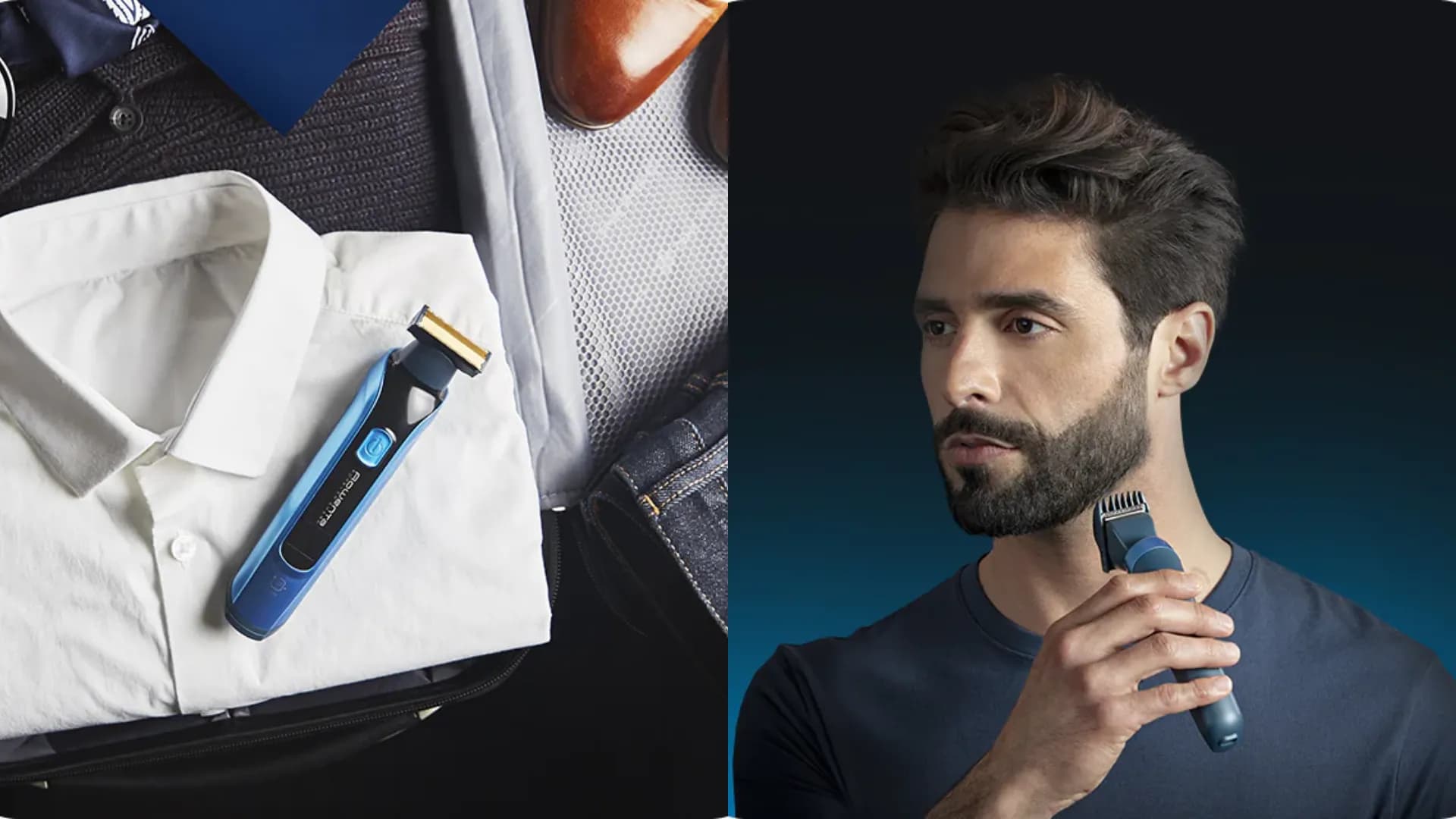 Триммер Rowenta Forever Sharp Ultimate 12-в-1 (Black/Dark Blue)