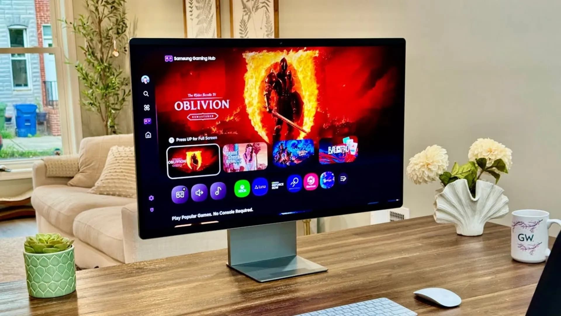 Монитор Samsung 32" Smart M90SF OLED 165Hz LS32FM902SIXUA (UA)