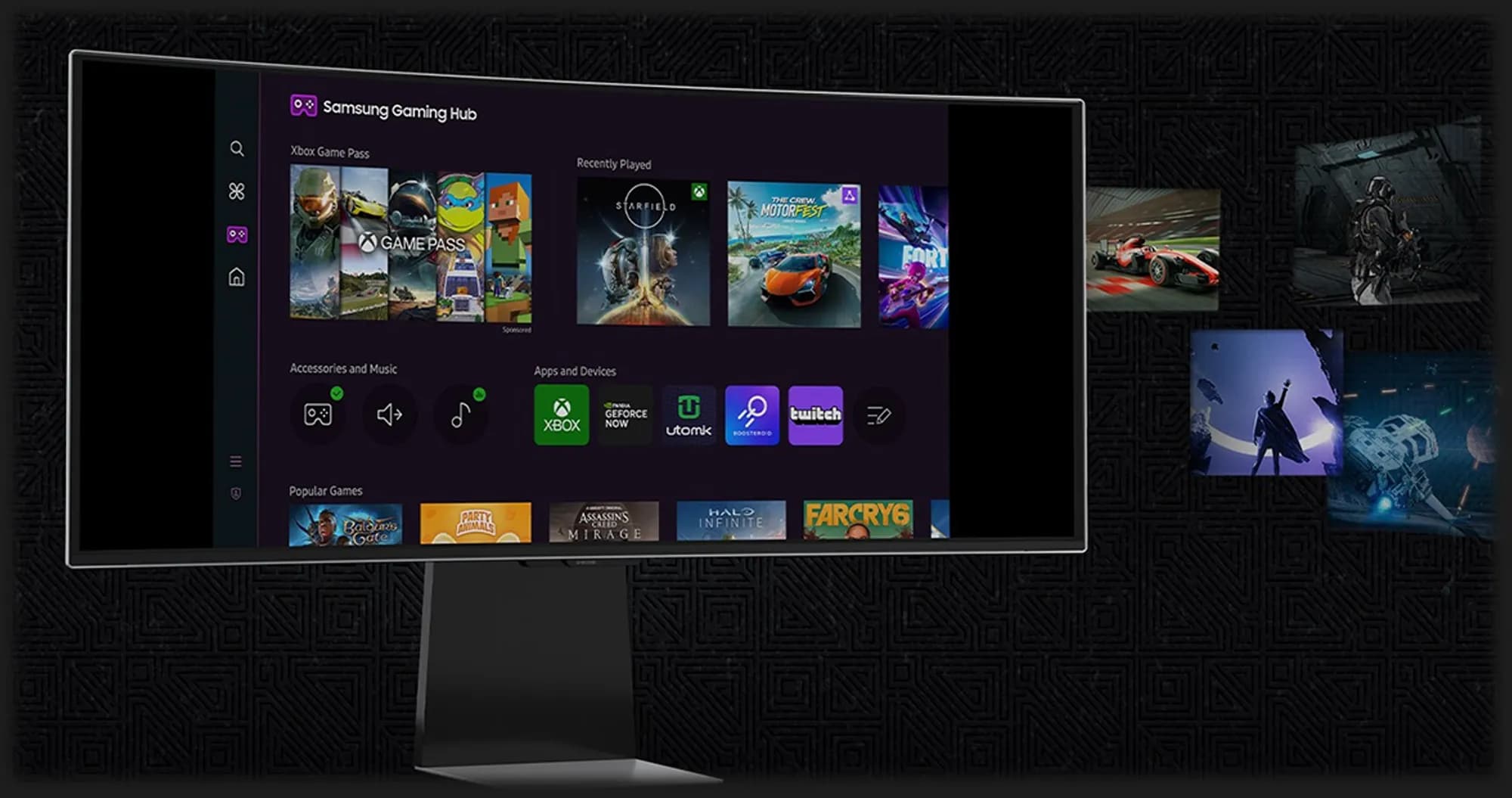 Монитор игровой Samsung 34" Odyssey OLED G8 SMART