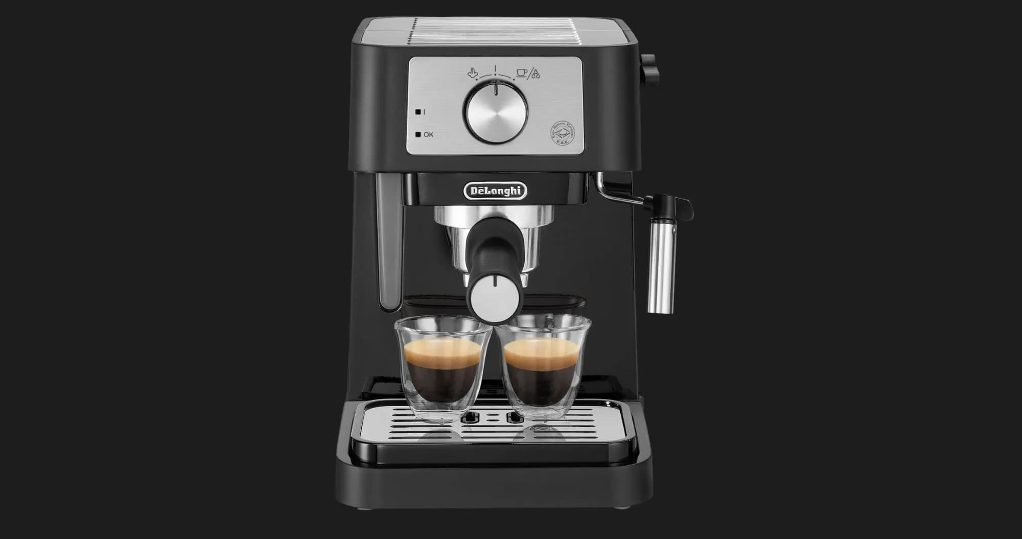 Рожковая кофеварка DeLonghi Stilosa (Black) (EC260BK)
