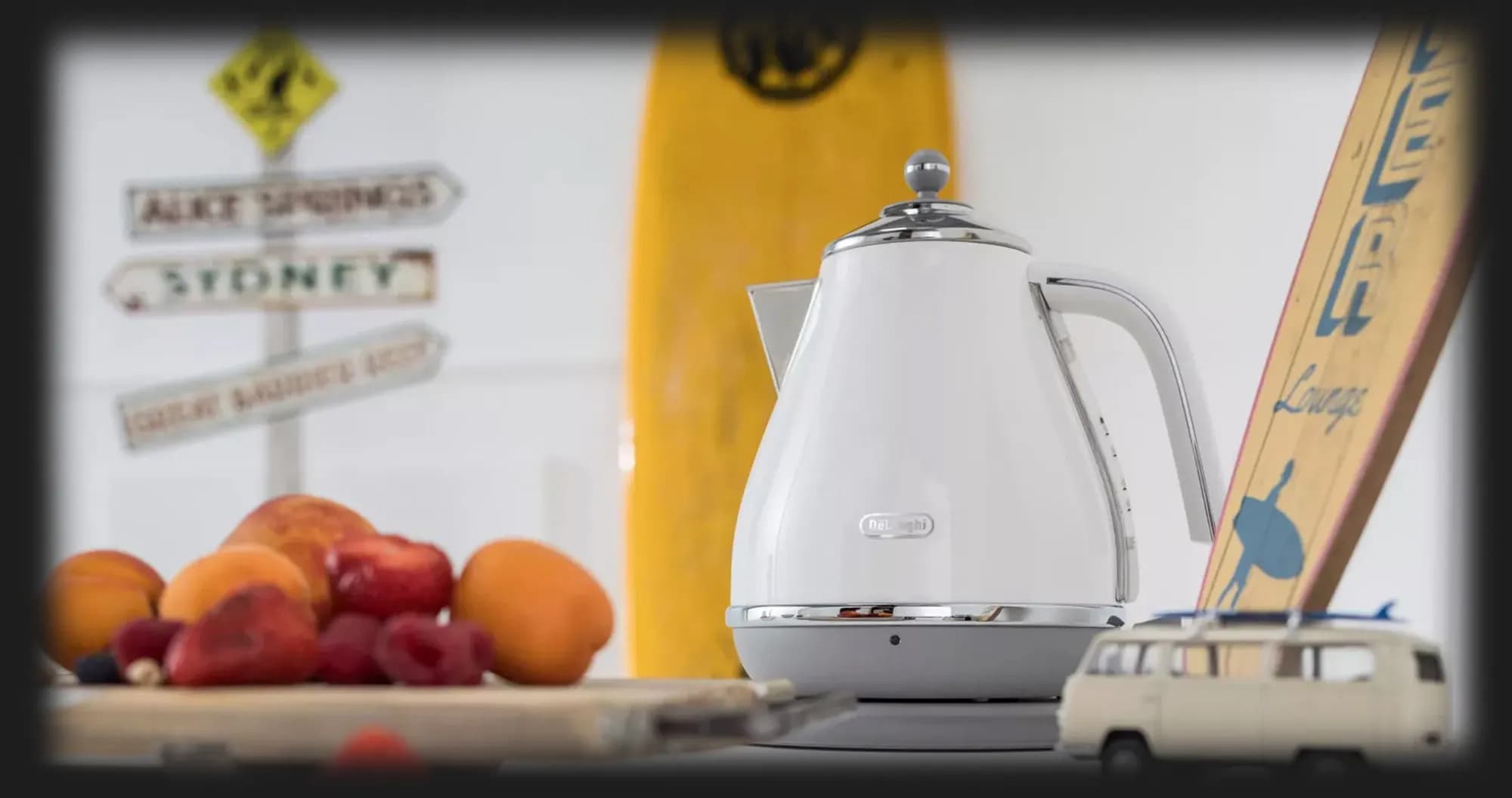 Электрочайник DeLonghi Icona Capitals (Yellow)