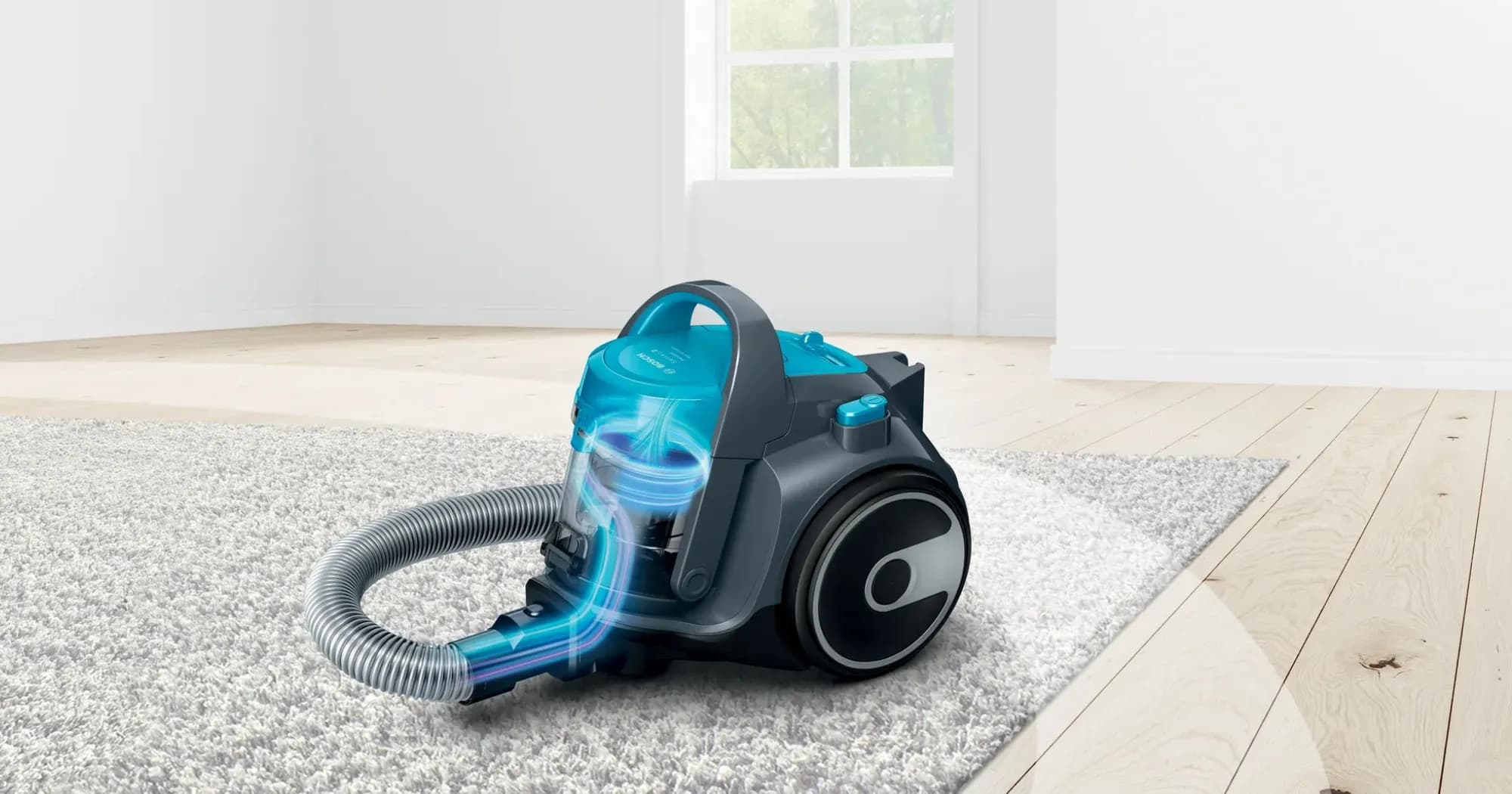 Пылесос безмешковый Bosch Serie 2 BGS05X240 (Turquoise)