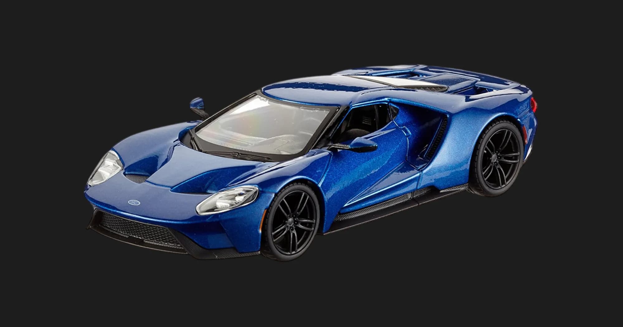 Автомодель Bburago — Ford GT в ассортименте, 1:32 (Blue Metallic, Silver Metallic) (18-43043)
