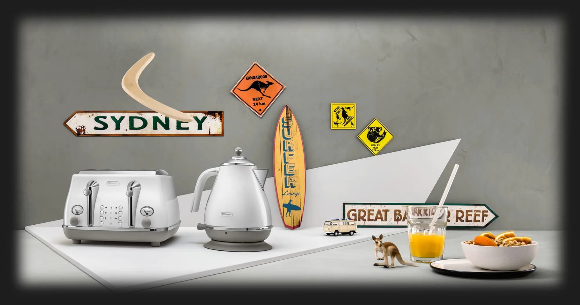 Электрочайник DeLonghi Icona Capitals (Yellow)