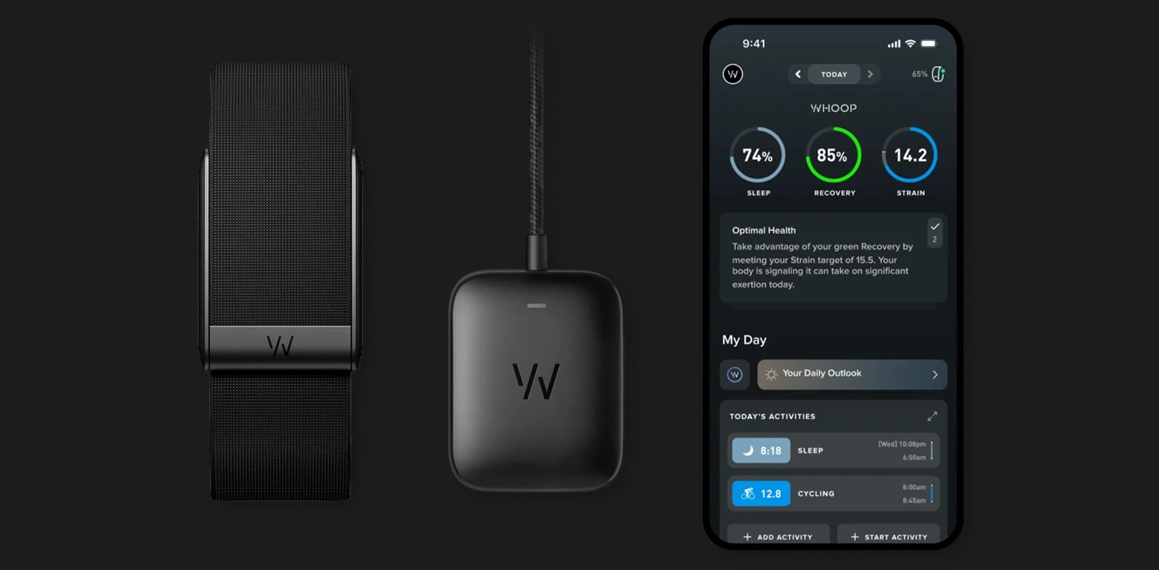 Зарядное устройство Whoop Basic Charger для Whoop 5.0 One/Peak/MG Life (Black)