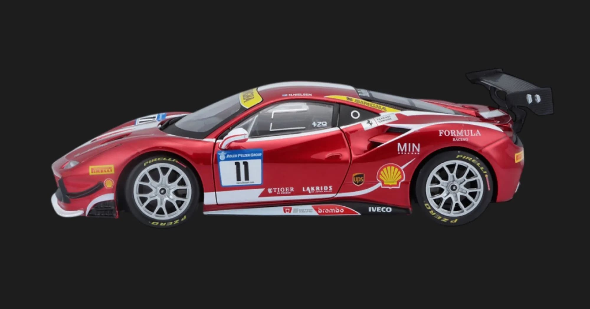 Автомодель Bburago — Ferrari 488 Challenge (1:24) (18-26308)