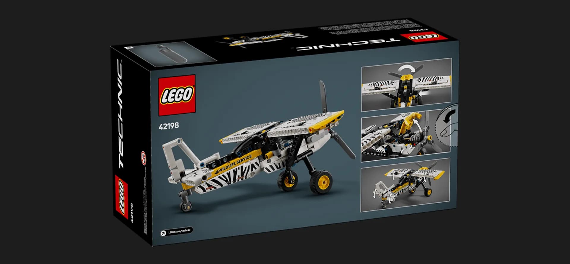 Конструктор LEGO Technic Буш-самолет (42198)