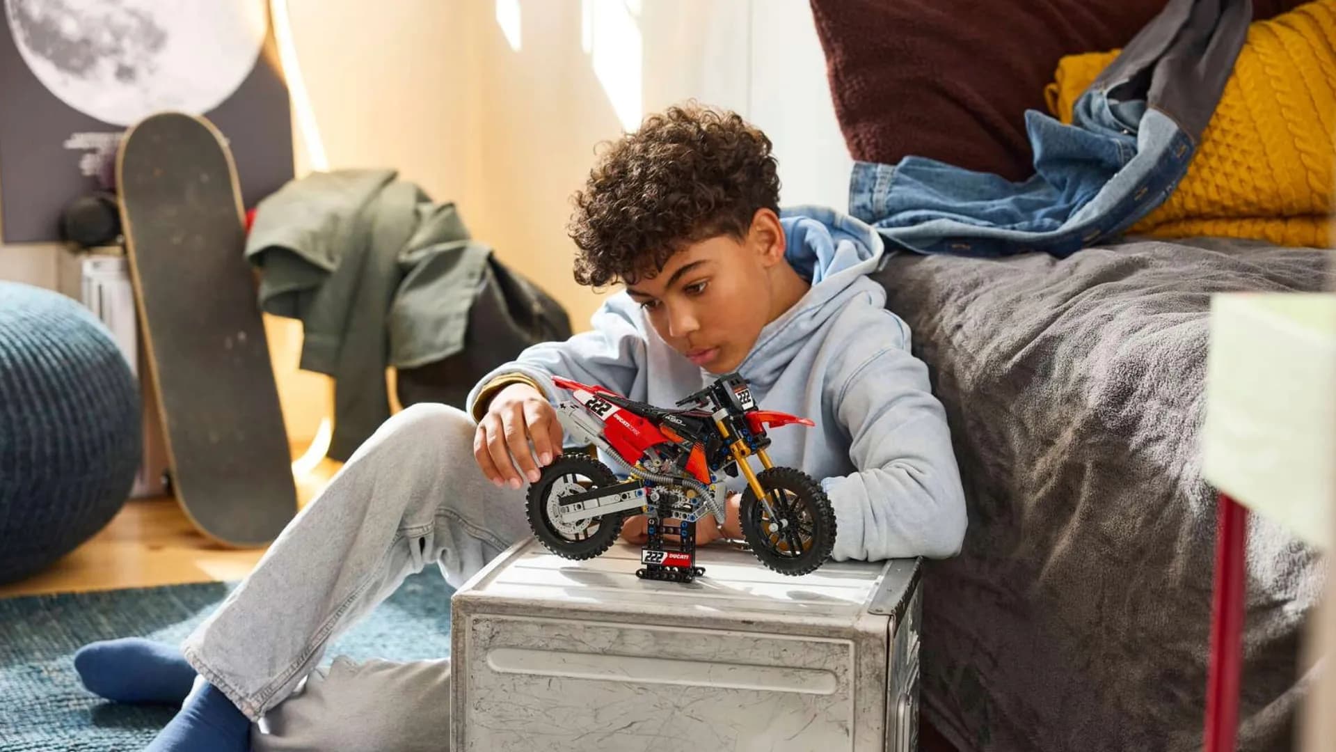 Конструктор LEGO Technic Мотоцикл Ducati Desmo450 MX Factory (42238)
