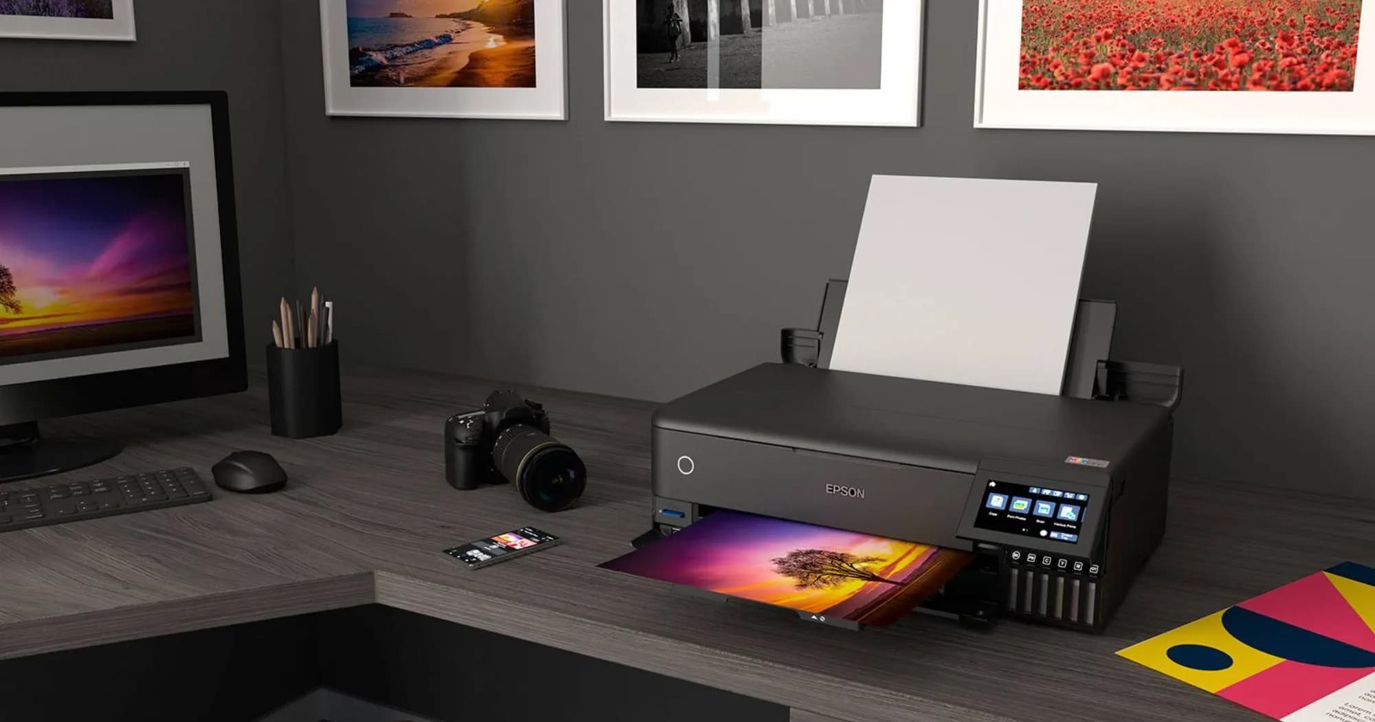 МФУ Струйный Epson L8180 (C11CJ21403)