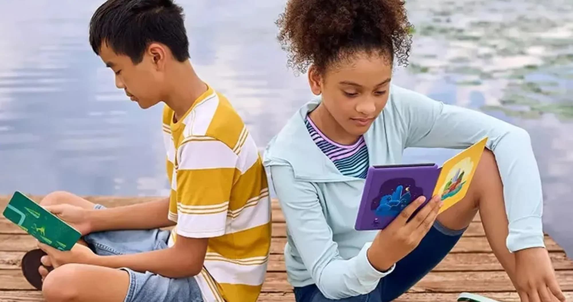 Электронная книга Amazon Kindle Paperwhite Kids 11th Gen (2021) (Emerald Forest) (Standard)