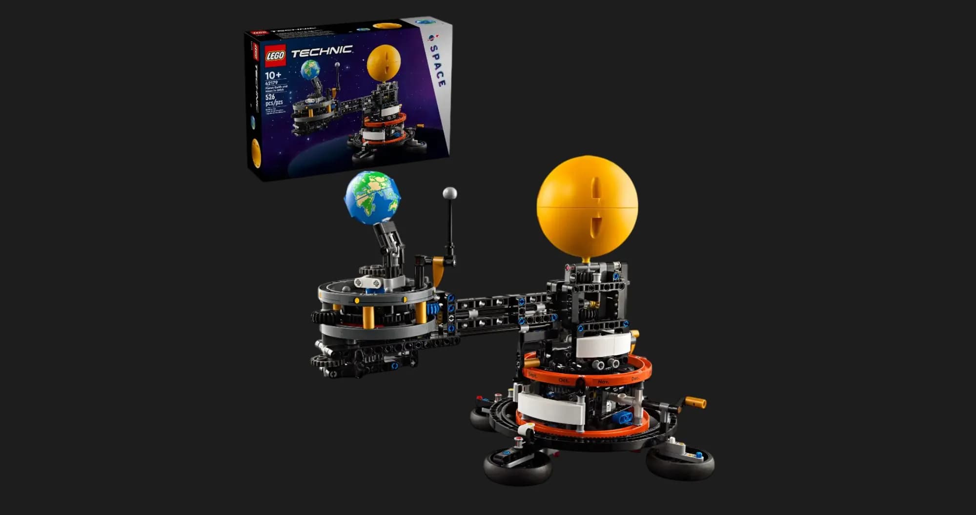 Конструктор LEGO Technic Земля и Луна на орбите (42179)