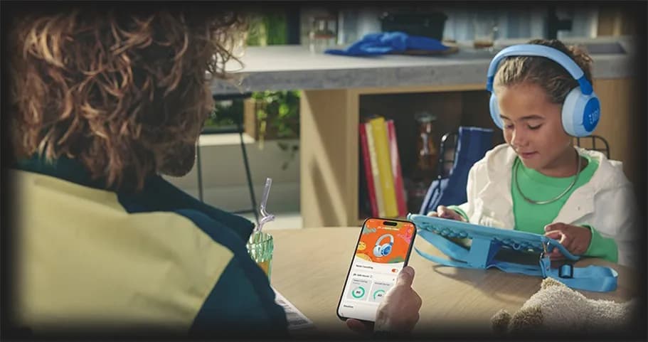 Наушники JBL Junior 470NC (Blue)