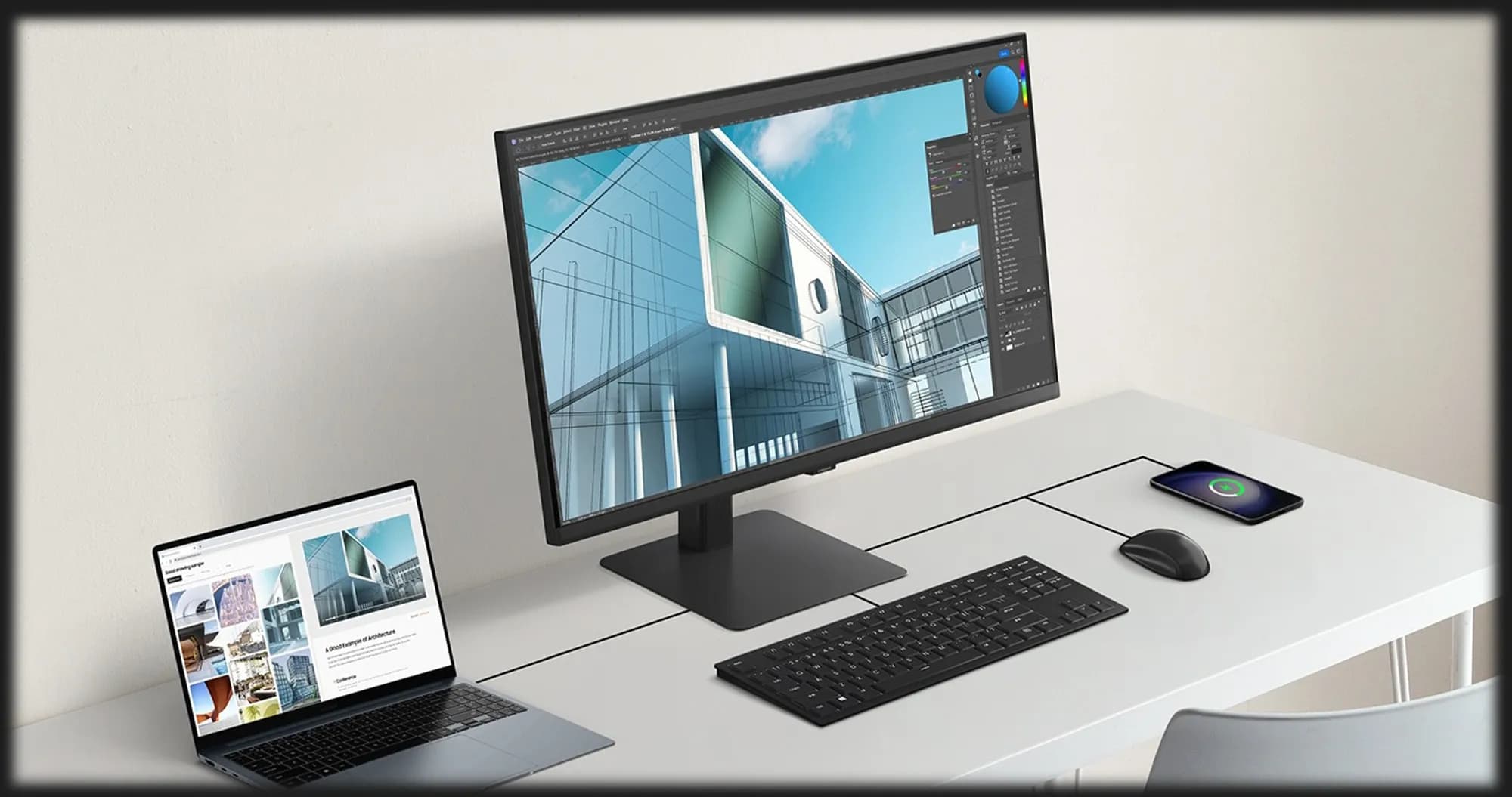 Монитор Samsung 37" ViewFinity S8 S80UD VA 60Hz LS37D802UAIXCI (UA)