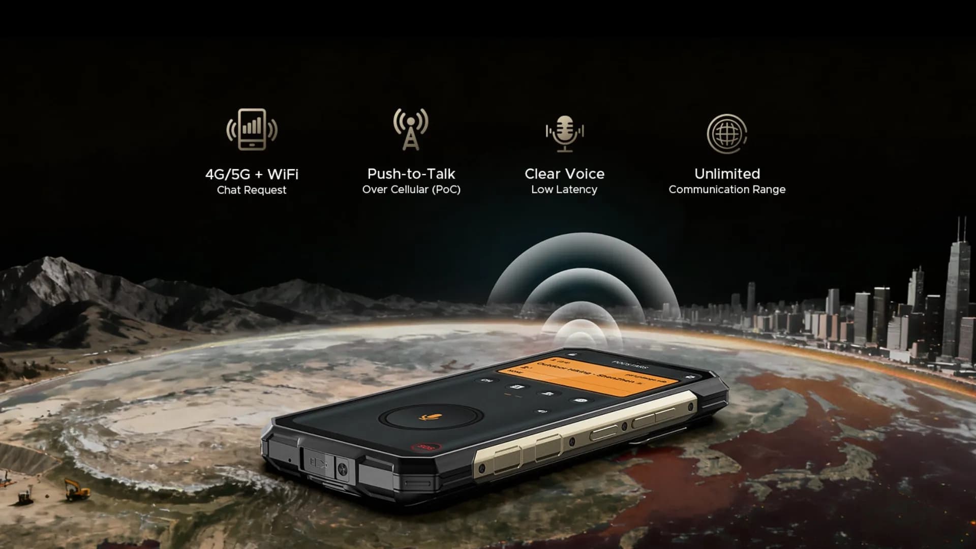 DOOGEE Fire 7 Ultra 8/256GB (Obsidian Gray) (Standard)