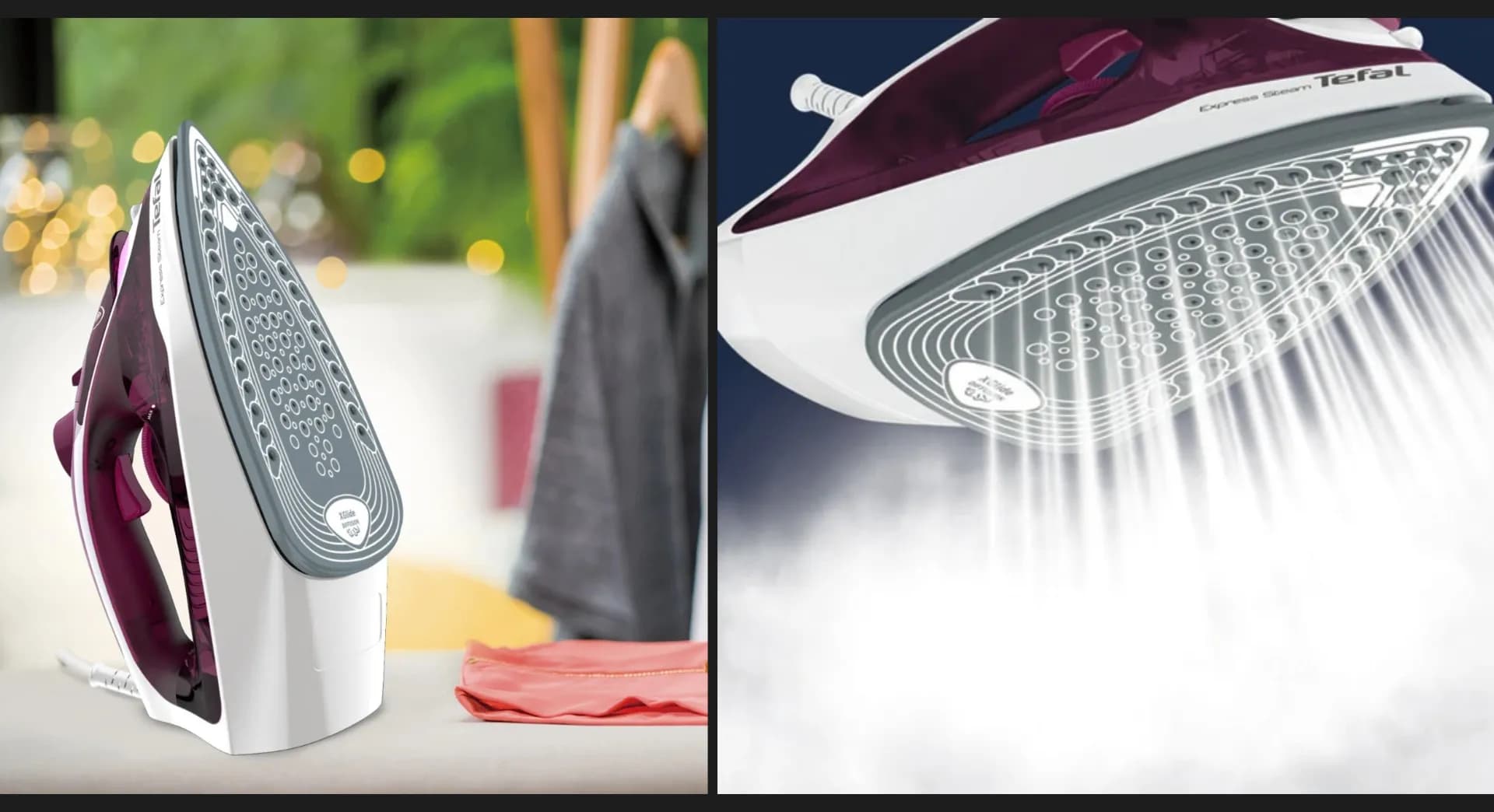 Утюг Tefal FV2835E0 (White/Burgundy)