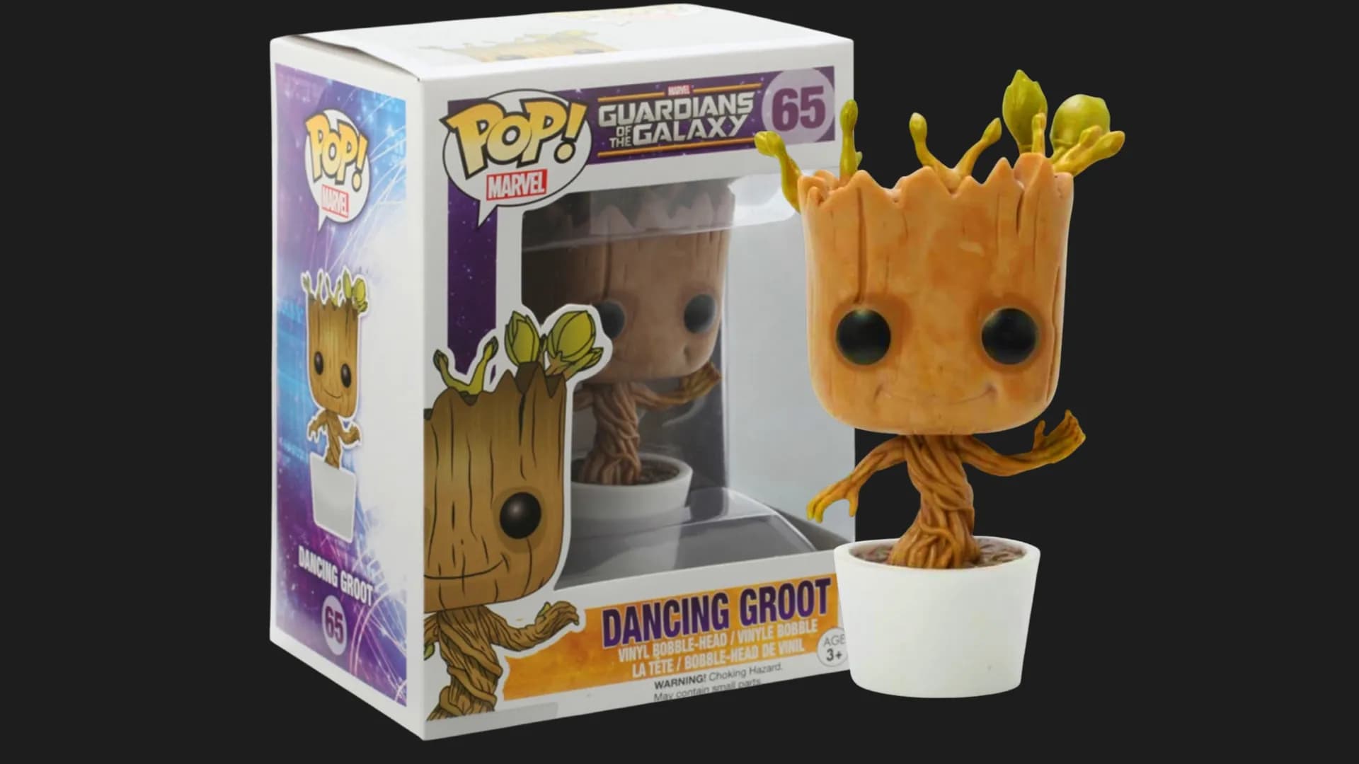 Фигурка Funko Pop! серии Стражи Галактики — танцующий Грут (5104)