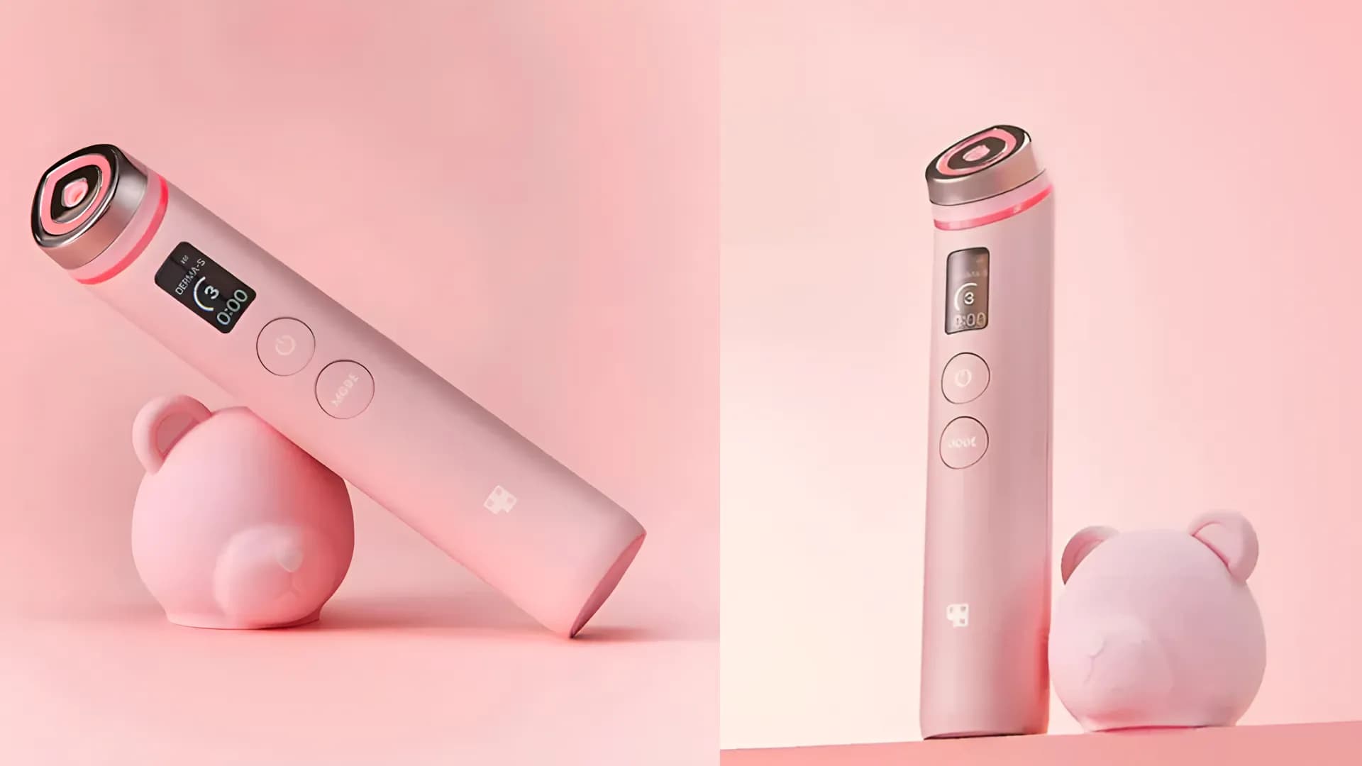 Чехол для Medicube AGE-R Booster Pro Head Case Pink Bear