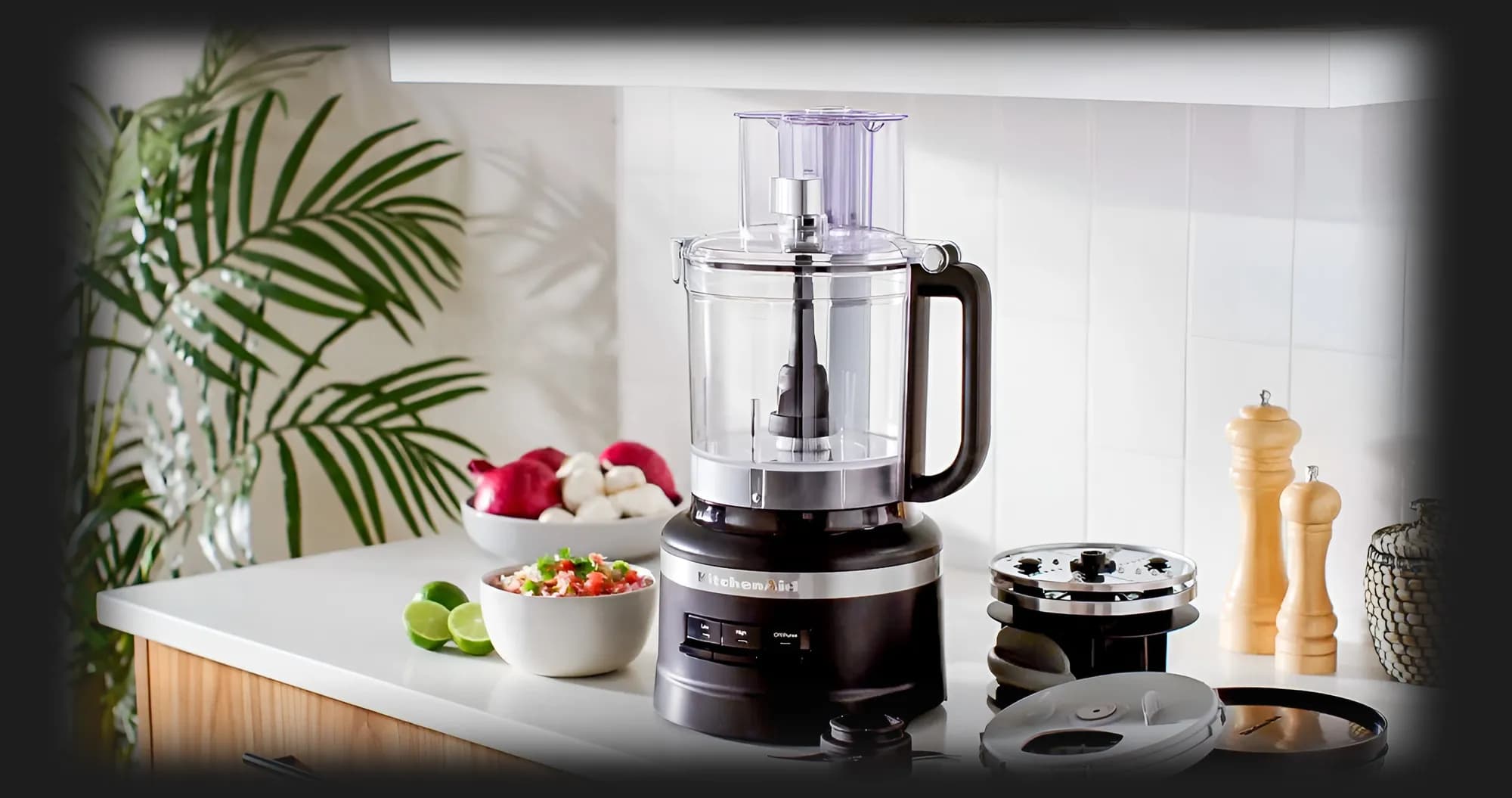 Кухонный комбайн KitchenAid 3,1 л (Black Matte)