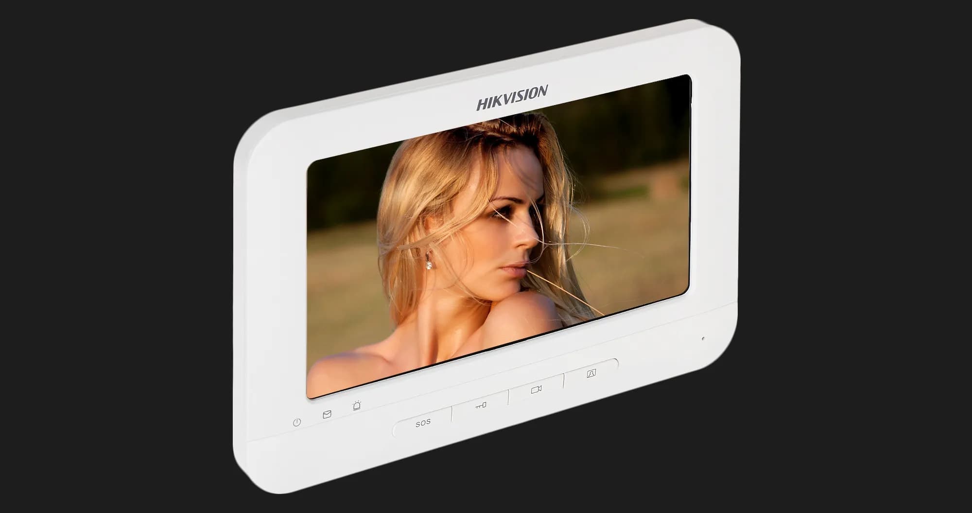 Комплект видеодомофона Hikvision DS-KIS203T (White)