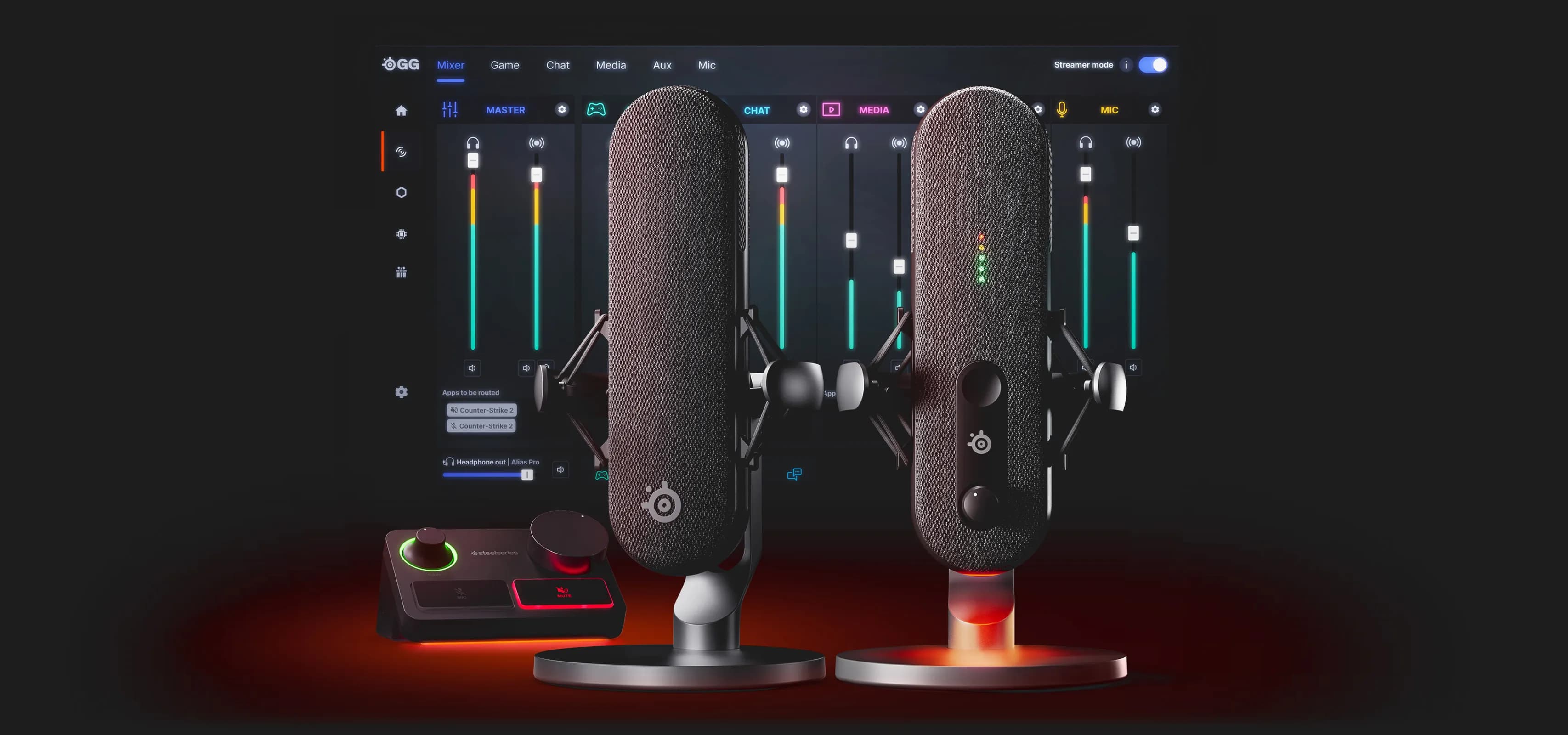 Микрофон STEELSERIES Alias (UA)