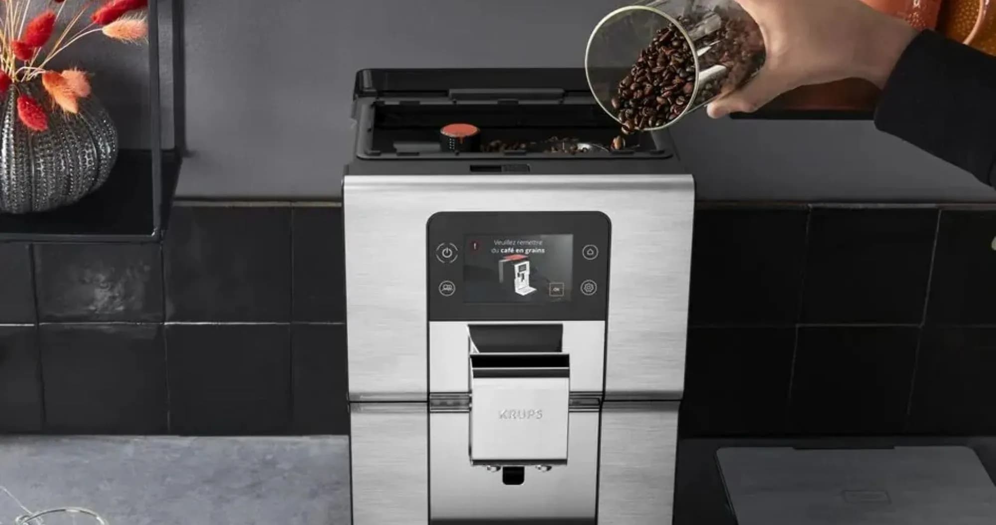 Кофемашина Krups Intuition Experience+ (Stainless Steel) (EA877D10)