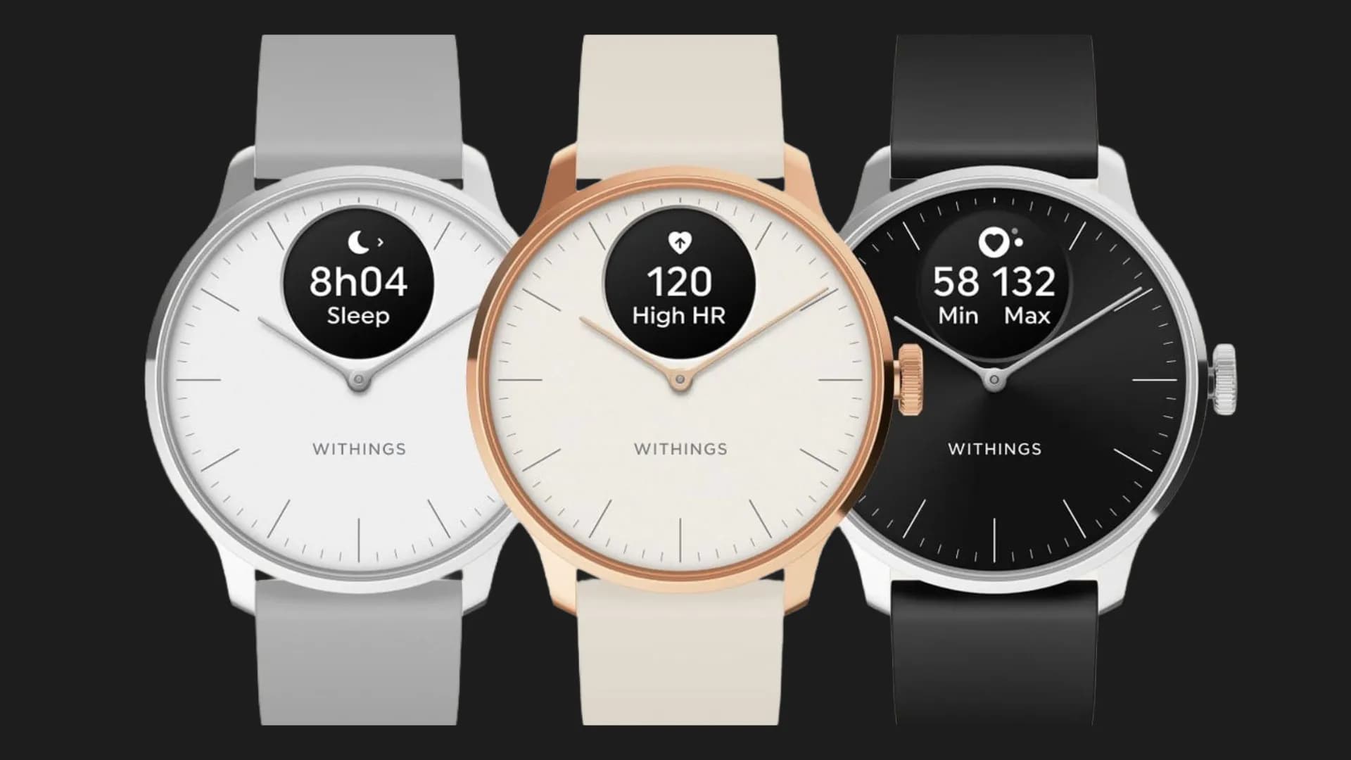 Смарт-часы Withings ScanWatch Light 37mm (Black)