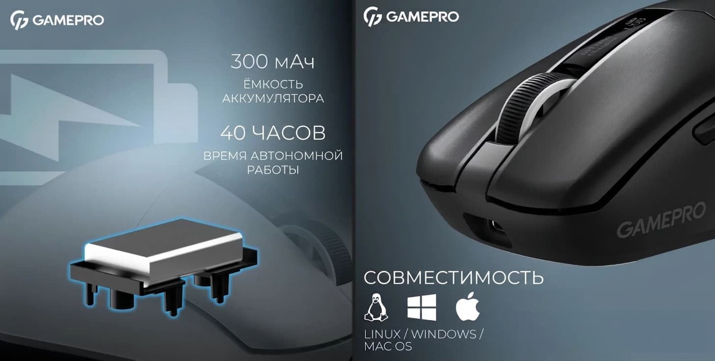 Игровая мышь GamePro Asgard Thor GM023B (Black) (UA)
