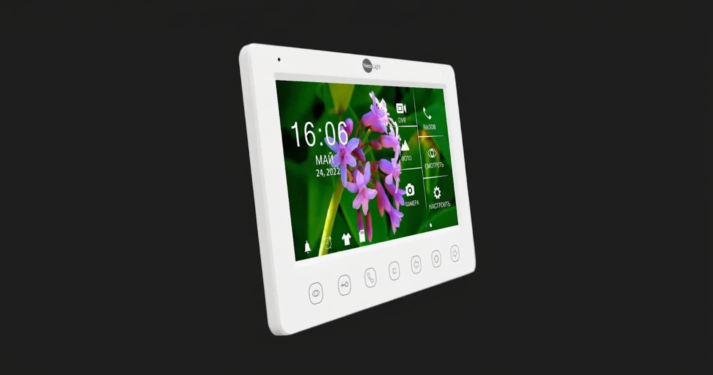 Видеодомофон Neolight Kappa + HD (White)