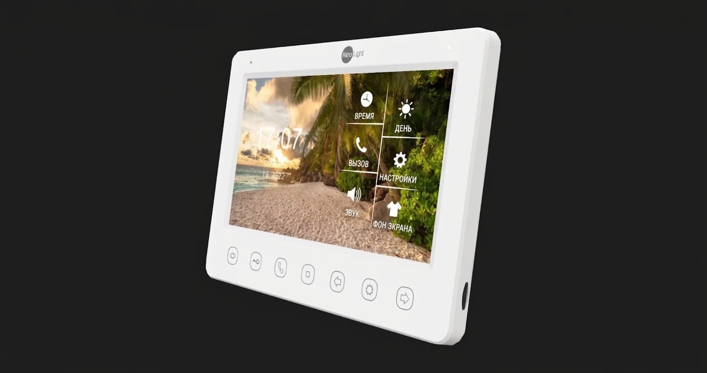 Видеодомофон Neolight Kappa HD (White)