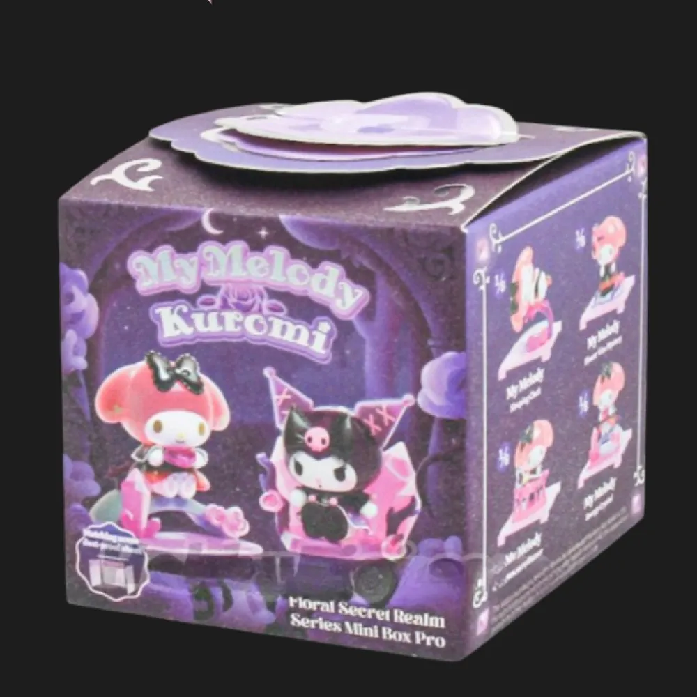 Фигурка-сюрприз Pop Top Kuromi & My Melody — Цветочная тайна