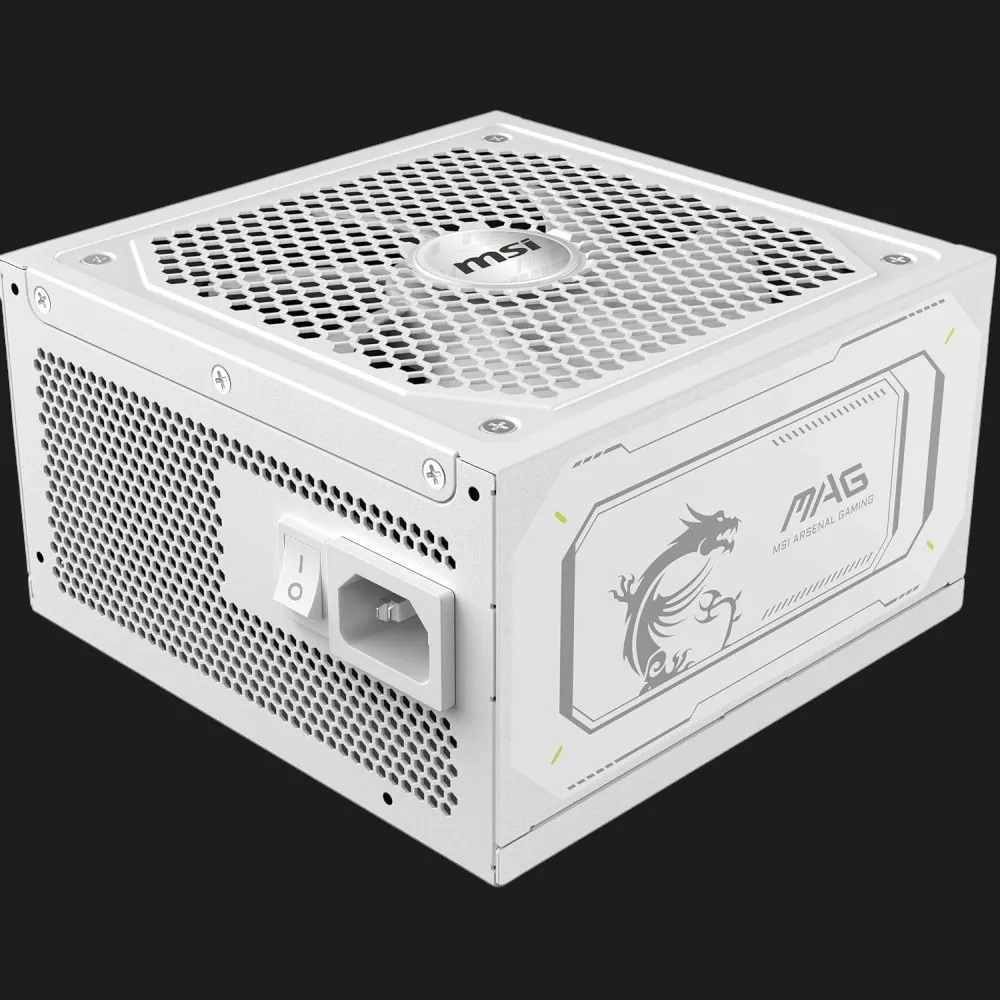 Блок питания MSI MAG A1000GL PCIE5 WHITE 1000W (MAG A1000GL PCIE5 WHITE)