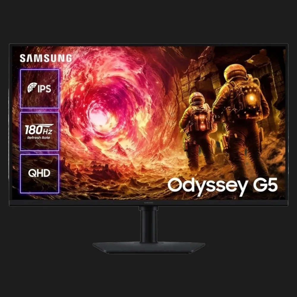 Монитор Samsung 27" Odyssey G5 IPS 180Hz LS27FG500EIXUA
