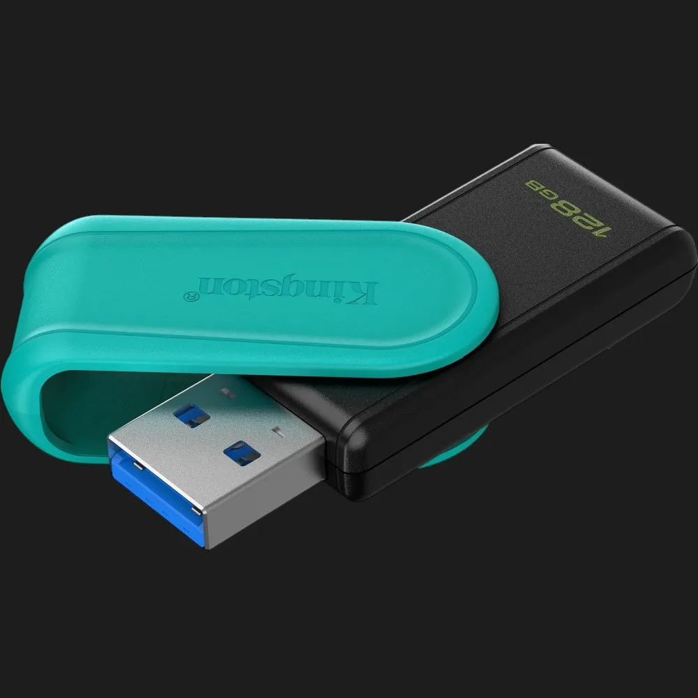 Флеш-накопитель Kingston USB 3.2 DT Exodia S, Black/Turquoise