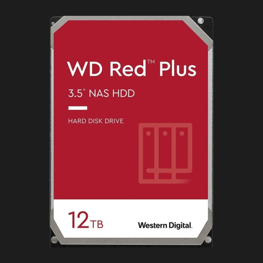Жесткий диск Western Digital Red Plus 3.5" 512MB 7200rpm