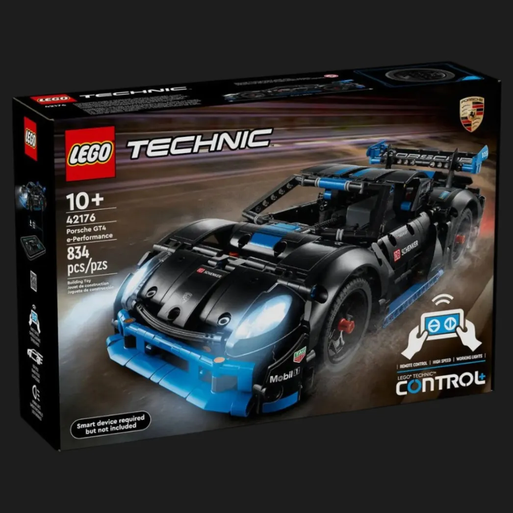 Конструктор LEGO Technic Автомобиль для гонок Porsche GT4 E-Performance